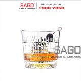  Ocean P04261 - Ly Thủy Tinh Ocean Matter Fix Double Rock Glass 355ml | Nhập Khẩu Thái Lan 