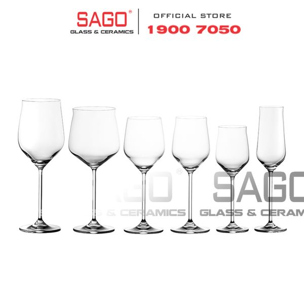  IDELITA 93BD65 - Ly thủy tinh Pha Lê IDELITA Victorian Burgundy wine Crystal glasses 650ml | Thủy Tinh Pha Lê Cao cấp 