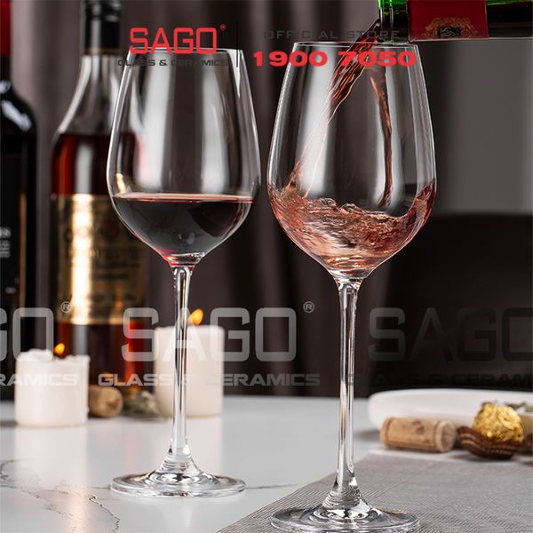  IDELITA 99CD40 - Ly thủy tinh Pha Lê IDELITA Rhine Charm Red wine Crystal glasses 400ml | Thủy Tinh Pha Lê Cao cấp 
