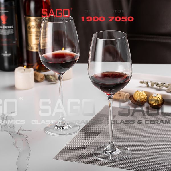  IDELITA 99CD40 - Ly thủy tinh Pha Lê IDELITA Rhine Charm Red wine Crystal glasses 400ml | Thủy Tinh Pha Lê Cao cấp 