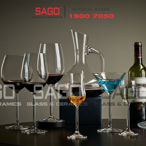  IDELITA 88GP10 - Ly thủy tinh Pha Lê IDELITA Danube Melodic Sherry wine Crystal glasses 105ml | Thủy Tinh Pha Lê Cao cấp 