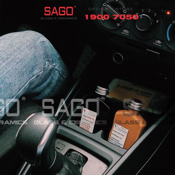  Chai Thủy Tinh Dẹp Mini 100ml Nắp Nhôm | Thủy Tinh Cao Cấp 