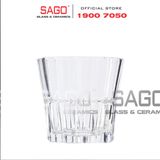  Pasabahce 1205181 - Ly Thủy Tinh pha lê Pasabahce Crystallin Sword Whiskey Glass 350ml | Nhập Khẩu Thổ Nhĩ Kỳ 