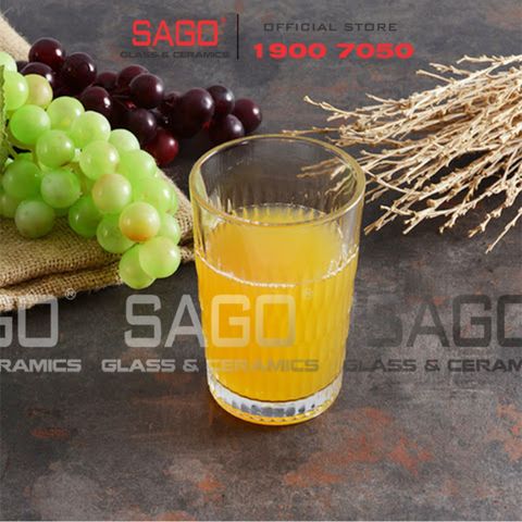  Pasabahce 1204823 - Ly Thủy Tinh Pasabahce Novalties Rain Long drink Glass 350ml | Nhập Khẩu Thổ Nhĩ Kỳ 