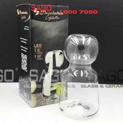  Pasabahce 1082656 - Bộ Bình và Ly pha lê Pasabahce Crystallin Leo Bottle and Glass 1000ml | Nhập Khẩu Thổ Nhĩ Kỳ 