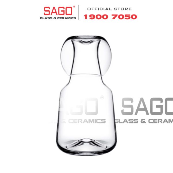  Pasabahce 1082656 - Bộ Bình và Ly pha lê Pasabahce Crystallin Leo Bottle and Glass 1000ml | Nhập Khẩu Thổ Nhĩ Kỳ 