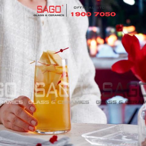  Pasabahce 1202276 - Ly Thủy Tinh Pasabahce Novalties Pinot Long drink Glass 470ml | Nhập Khẩu Thổ Nhĩ Kỳ 