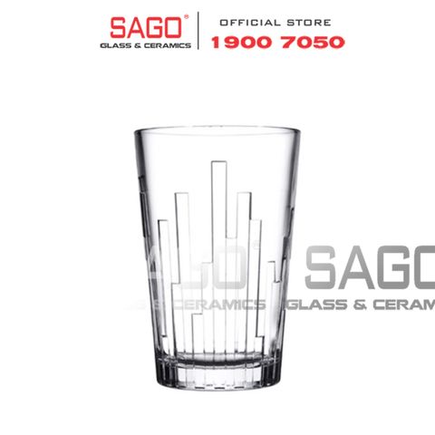  Pasabahce 1205221 - Ly thủy tinh Pasabahce Novalties Scala Long drink Glass 330ml | Nhập Khẩu Thổ Nhĩ Kỳ 