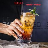  HONGLI 8415J  - Ly Thủy Tinh Hongli Elysia Hight Ball 445ml | Thủy Tinh Cao Cấp 