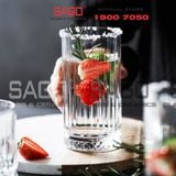  HONGLI 8415J  - Ly Thủy Tinh Hongli Elysia Hight Ball 445ml | Thủy Tinh Cao Cấp 