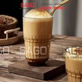  DELI Y5865-2S - Ly Thủy Tinh Deli LINQ Amber Beverage Glass 400ml | Thủy Tinh Cao Cấp 