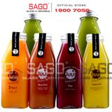  Chai Thủy tinh vuông 350ml Cao Cấp | Tùy chọn Loại nắp 