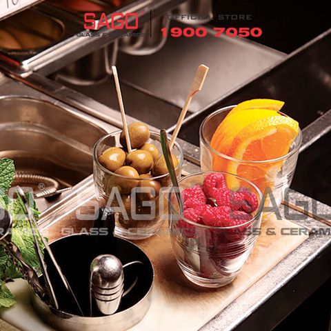  DURALEX D1016A - Ly Thủy Tinh Cường Lực Duralex Gigogne Rock Glass 160ml | Nhập Khẩu Pháp 