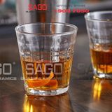  DURALEX D1033A - Ly Thủy Tinh Cường Lực Duralex Prisme Rock Glass 275ml | Nhập Khẩu Pháp 