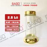  PH 2.8 - Binh Sâm Trụ Phú Hòa 2.8 Lít | Bình Sâm Cao Cấp Việt Nam 