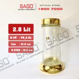  PH 2.8 - Binh Sâm Trụ Phú Hòa 2.8 Lít | Bình Sâm Cao Cấp Việt Nam 