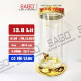  PH 13.8 - Binh Sâm Trụ Phú Hòa 13.8 Lít | Bình Sâm Cao Cấp Việt Nam 