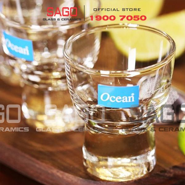  Ocean B17202 - Ly Thủy Tinh Ocean Haiku Shot 60ml | Nhập Khẩu Thái Lan 