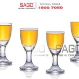  King Dealay JXB006 - Ly Thủy Tinh Có Chân King Dealay Classic Liqueur 12ml | Thủy tinh Cao Cấp 