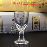  King Dealay JXB006 - Ly Thủy Tinh Có Chân King Dealay Classic Liqueur 12ml | Thủy tinh Cao Cấp 