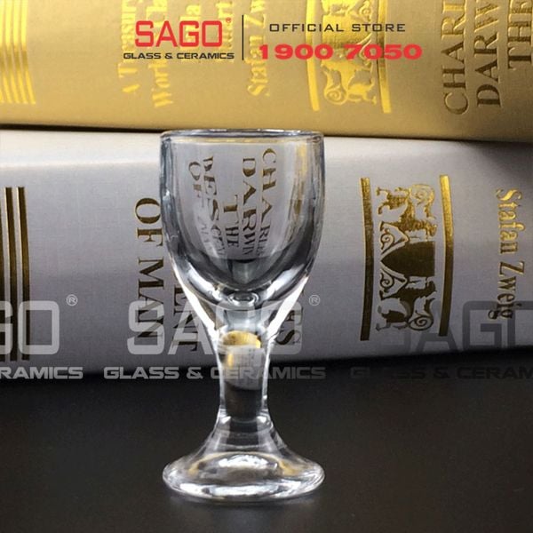  King Dealay JXB006 - Ly Thủy Tinh Có Chân King Dealay Classic Liqueur 12ml | Thủy tinh Cao Cấp 