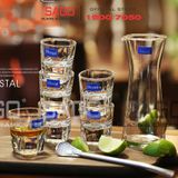  Ocean P00210 - Ly Thủy Tinh Ocean Plaza Shot 55ml | Nhập Khẩu Thái Lan 