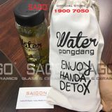  Chai Thủy Tinh Water PongDang Detox 420ml Nắp Nhựa | Thủy Tinh Cao Cấp 