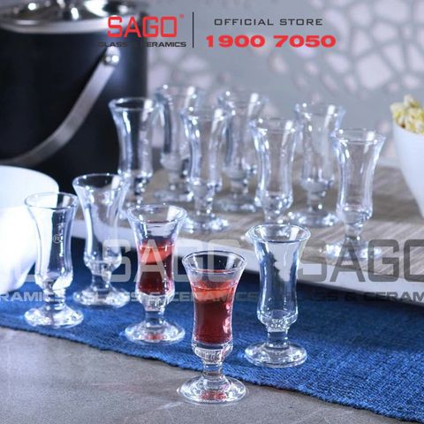  Pasabahce 44404 - Ly Thủy Tinh Pasabahce Boston Shots 28ml | Nhập Khẩu Thổ Nhĩ Kỳ 