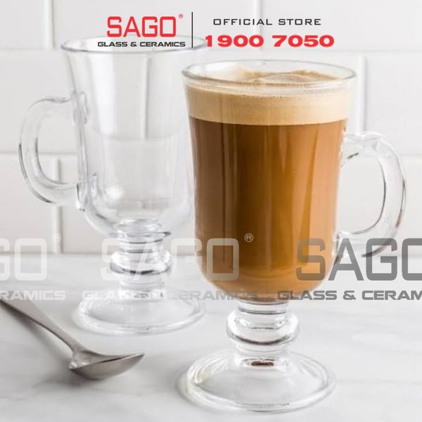  Pasabahce 55141 - Ly Thủy Tinh Pasabahce Irish Cofee 230ml | Nhập Khẩu Thổ Nhĩ Kỳ 