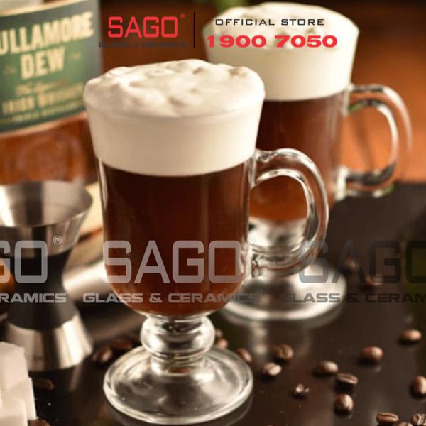  Pasabahce 55141 - Ly Thủy Tinh Pasabahce Irish Cofee 230ml | Nhập Khẩu Thổ Nhĩ Kỳ 