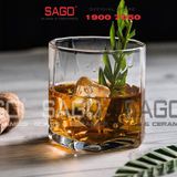  Ocean B02309 - Ly Thủy Tinh Ocean Pyramid Rock 260ml | Nhập Khẩu Thái Lan 