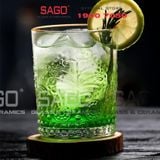  Deli DSKB040-1B - Ly Thuỷ Tinh Deli Whisky Rock 300ml | Thủy Tinh Cao Cấp 