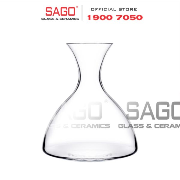  Pasabahce 625512 - Bình Thủy Tinh pha lê Pasabahce Crystallin Vintage carafe Glass 2000ml | Nhập Khẩu Thổ Nhĩ Kỳ 