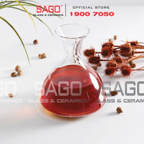  Pasabahce 625512 - Bình Thủy Tinh pha lê Pasabahce Crystallin Vintage carafe Glass 2000ml | Nhập Khẩu Thổ Nhĩ Kỳ 