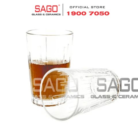 Pasabahce 1205221 - Ly thủy tinh Pasabahce Novalties Scala Long drink Glass 330ml | Nhập Khẩu Thổ Nhĩ Kỳ 