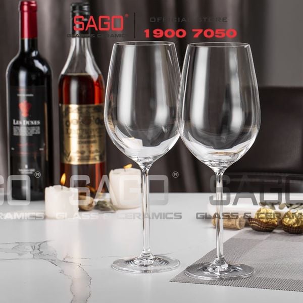  IDELITA 88BD75 - Ly thủy tinh Pha Lê IDELITA Danube Melodic Red wine Crystal glasses 750ml | Thủy Tinh Pha Lê Cao cấp 