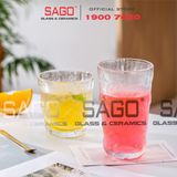  Deli KB047-2 - Ly Thủy Tinh Deli Soda LimeTumber Glass 305ml | Thủy Tinh Cao Cấp 