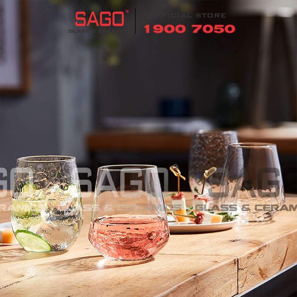  LIBBEY 1062 - Ly thủy tinh Libbey Buarda stemless 525ml | Nhập Khẩu E.U 