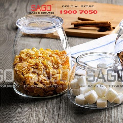  LIBBEY 503 - Hũ Thủy Tinh Libbey Vibe Jar 1000ml | Thủy Tinh Cao Cấp 