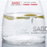  Deli EH1008-2 - Bình Nước Thủy Tinh Deli Pitcher 1500ml | Thủy Tinh Cao Cấp 