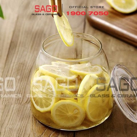  LIBBEY 502 - Hũ Thủy Tinh Libbey Vibe Jar  750ml | Thủy Tinh Cao Cấp 