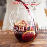  LIBBEY 1783127 - Bình Nước Thủy Tinh Libbey Mario Pitcher 1800ml | Nhập Khẩu E.U 