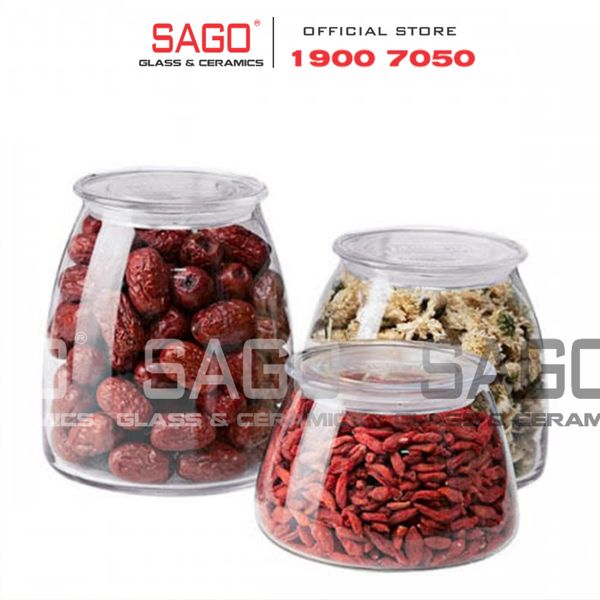  LIBBEY 503 - Hũ Thủy Tinh Libbey Vibe Jar 1000ml | Thủy Tinh Cao Cấp 