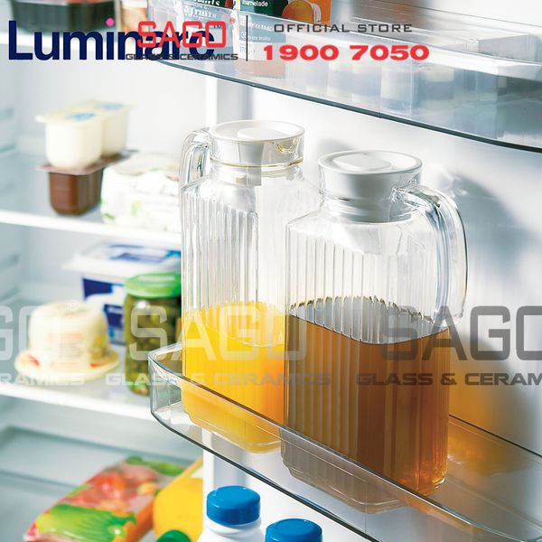  Luminarc G2668 - Bình Nước Thủy Tinh Luminarc Quadro Cao Cấp 1700ml |  Thủy Tinh Cao Cấp 