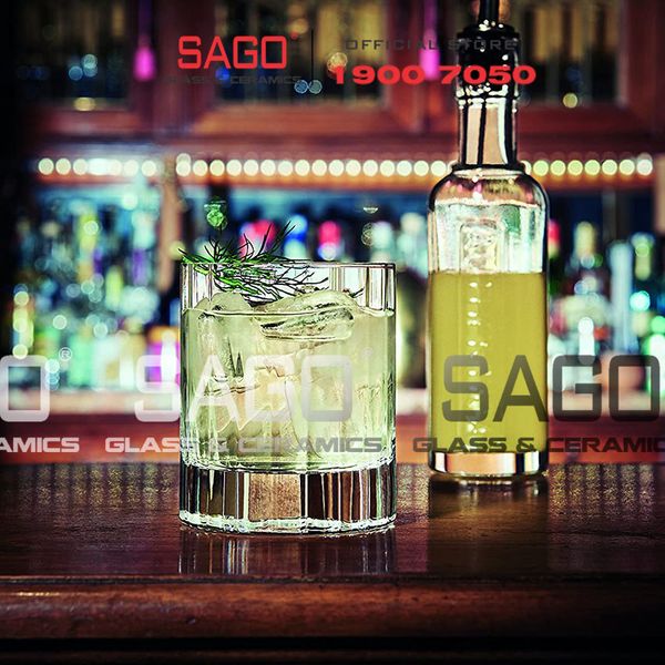  Luigi Bormioli A12207 - Bình Thủy Tinh Luigi Bormioli Optima Authentica Crystal Glasses 525ml | Có Vòi , Nhập Khẩu Italy 