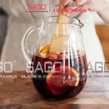  LIBBEY 1783127 - Bình Nước Thủy Tinh Libbey Mario Pitcher 1800ml | Nhập Khẩu E.U 