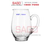  LIBBEY 1783127 - Bình Nước Thủy Tinh Libbey Mario Pitcher 1800ml | Nhập Khẩu E.U 