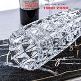  Deli DSHP2027-2 - Bình Hoa Thủy Tinh Deli Delisoga Kim Cương 25cm | Thủy Tinh Cao Cấp 