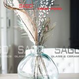  VSM V4746 - Bình Hoa Thủy Tinh Tái Chế Vidrios San Miguel Jarron Simplicity Cao 23cm | Nhập Khẩu Tây Ban Nha 