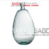  VSM V4656 - Bình Hoa Thủy Tinh Tái Chế Vidrios San Miguel Jarron Simplicity Cao 47cm | Nhập Khẩu Tây Ban Nha 